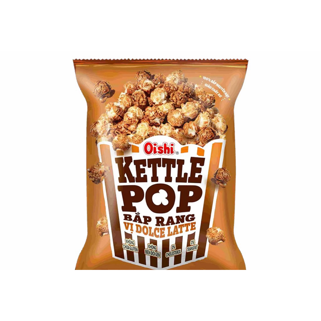 (Oishi)Bim Bim Kettle Pop Bánh Snack Oishi siêu ngon