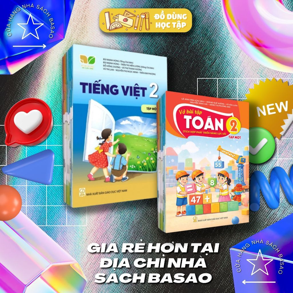 Bộ Bài Học và Bài Tập Lớp 2 (21 Cuốn)_