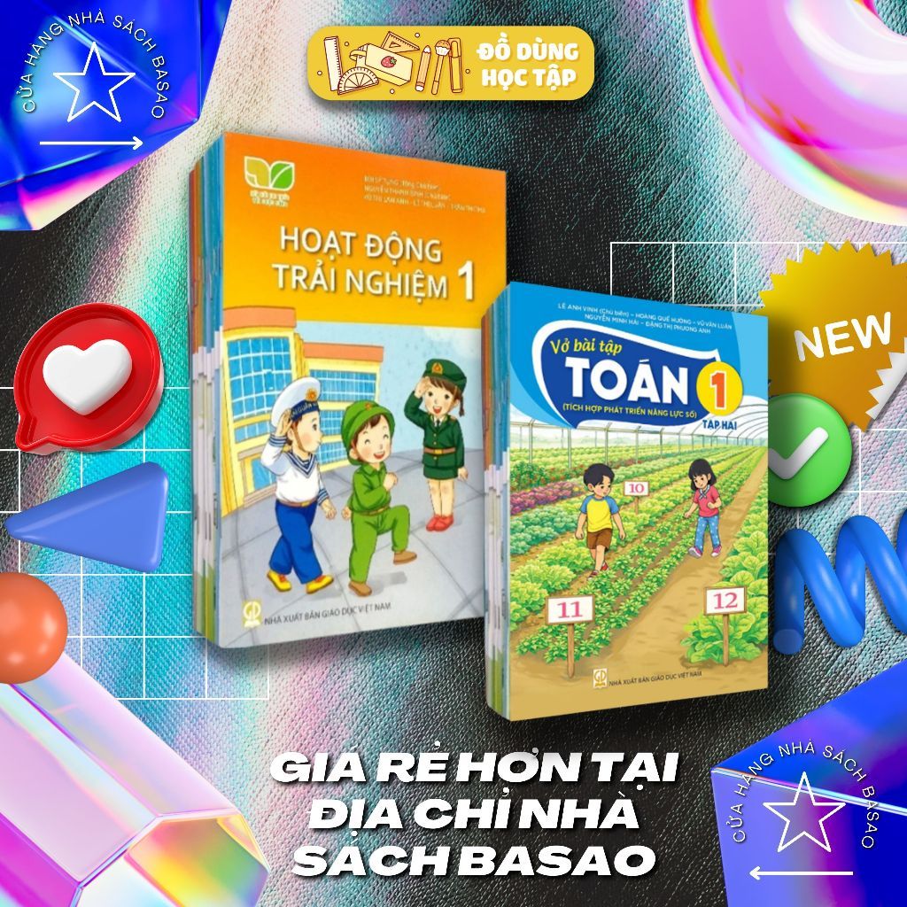 Bộ Bài Học và Bài Tập Lớp 1 (21 Cuốn)_