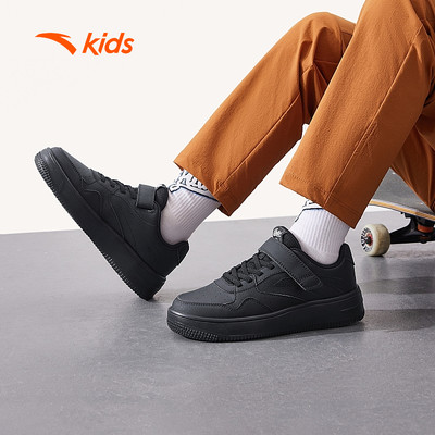Anta Kids Giày Thể Thao Dành Cho Bé Trai Và Bé Gái, Giày Đen Đi Học Cho Bé 3323C8007A
