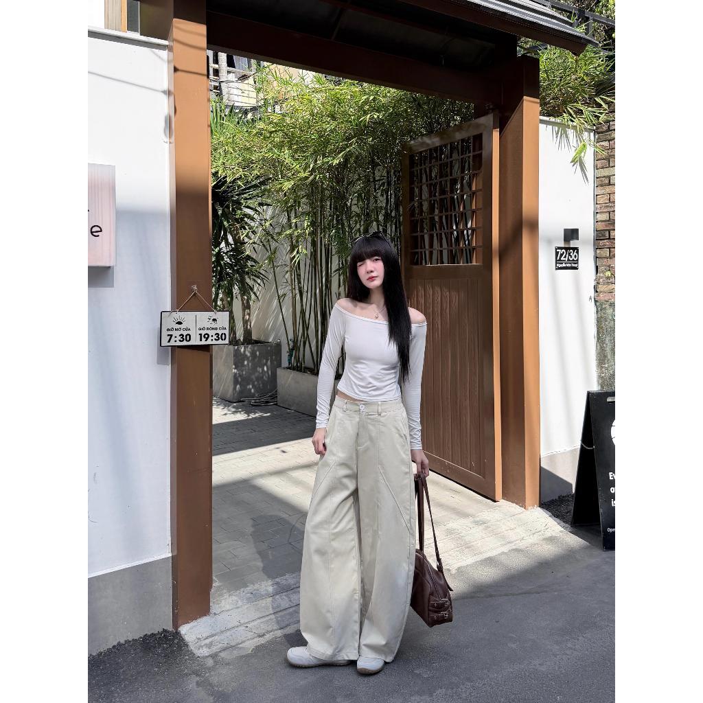 Quần Kaki Harem Unisex MINHU CLOTHES, Quần Kaki Dáng Rộng Lưng Thun Co Giãn [Q01] | BigBuy360 - bigbuy360.vn