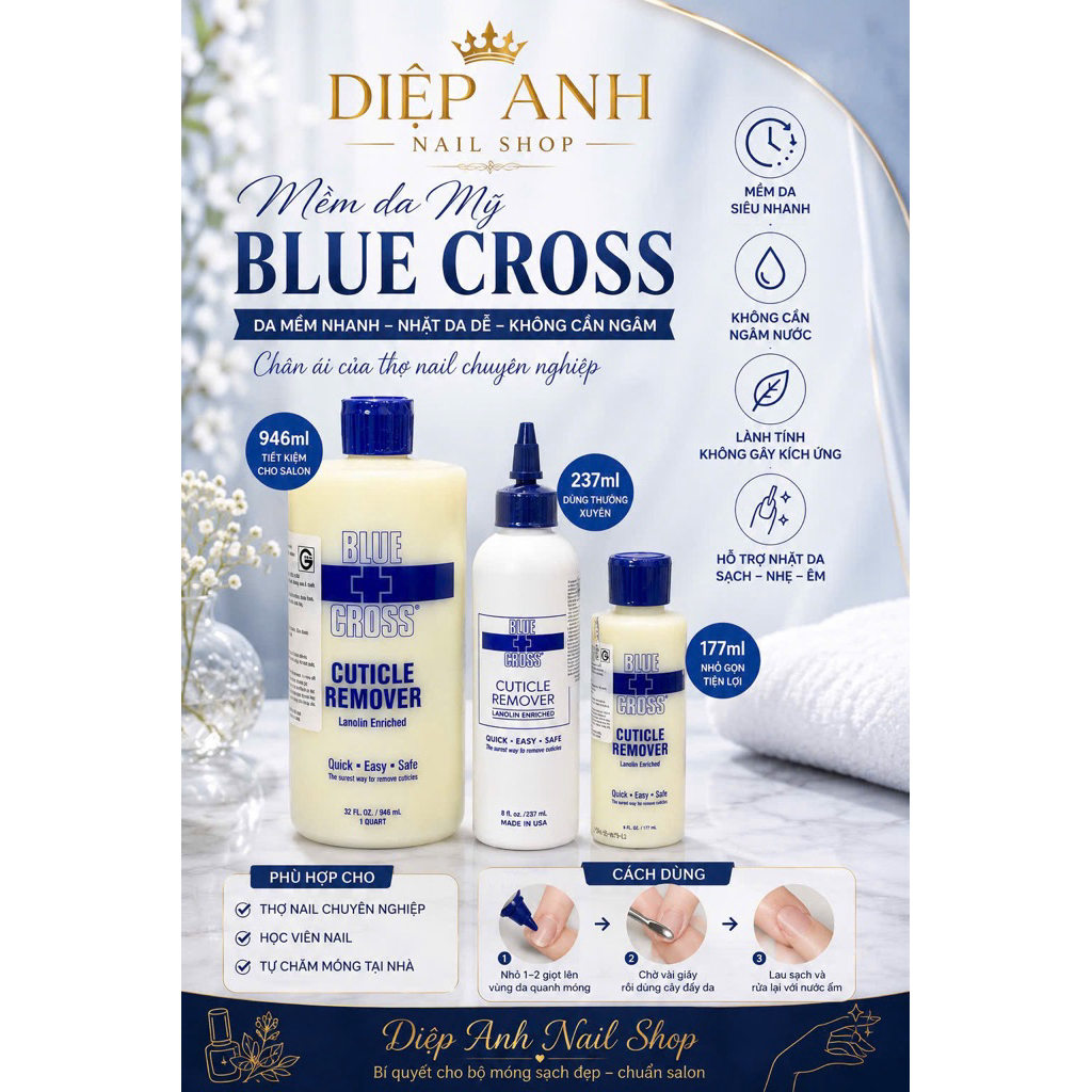 dung dịch làm mềm da - nước mềm da blue coss ( hàng chuẩn )