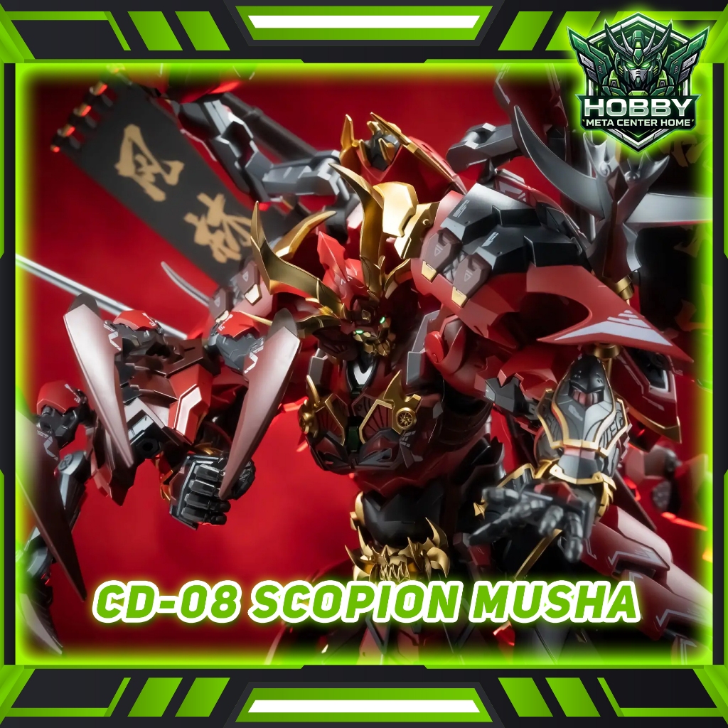 [Pre-Ord] Mô Hình CangDao CD-08 Scopion Musha (Bọ Cạp Đỏ) 1/72
