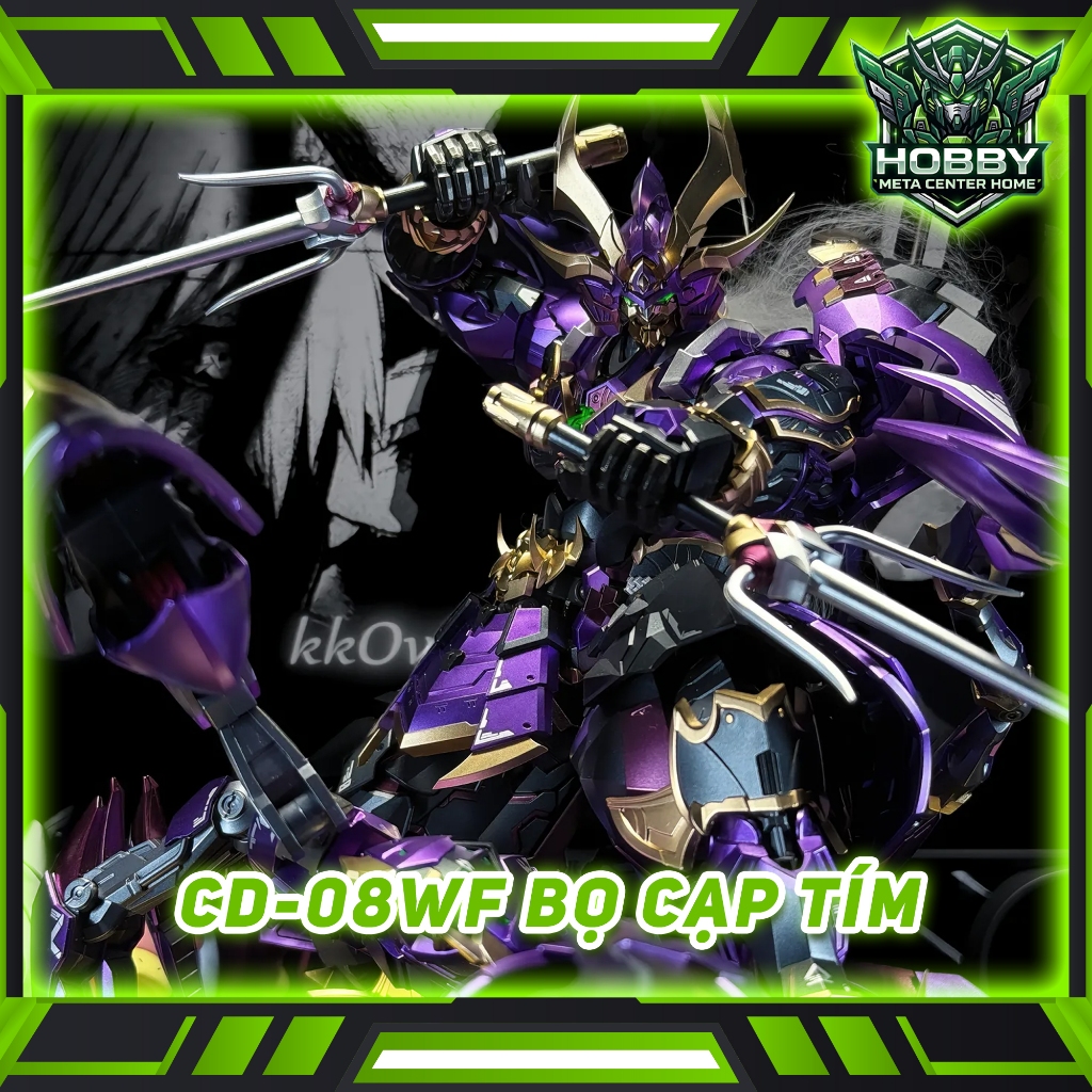 [Pre-Ord] Mô Hình CangDao CD-08WF Poison Scorpion Samurai (Bọ Cạp Tím) 1/72