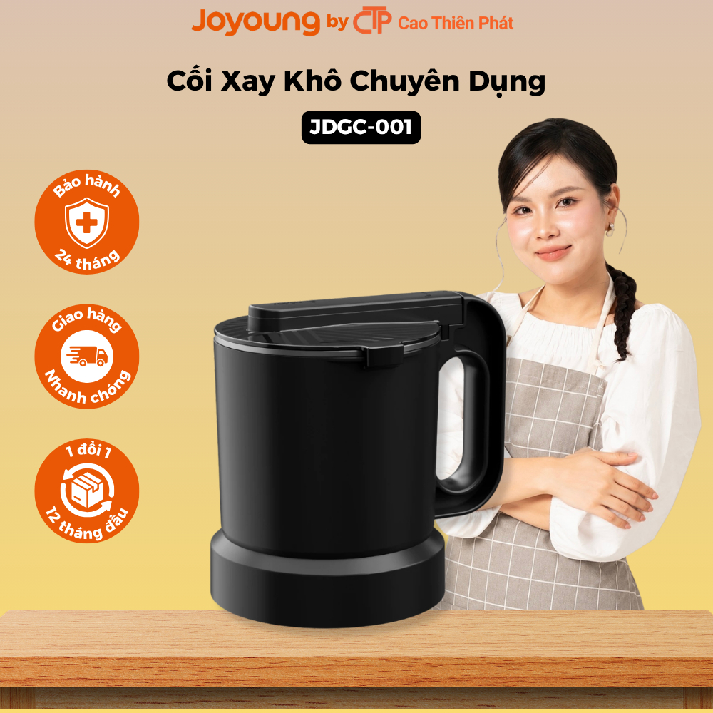 Phụ Kiện Cối Xay Khô Chuyên Dụng JDGC-001 Cho Máy Sữa Hạt Joyoung JHSB-161/JHSB-602/JHSB-602 PRO
