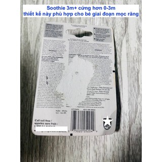 Ti giả soothie 0-3m và 3m+ (bao bì cũ)