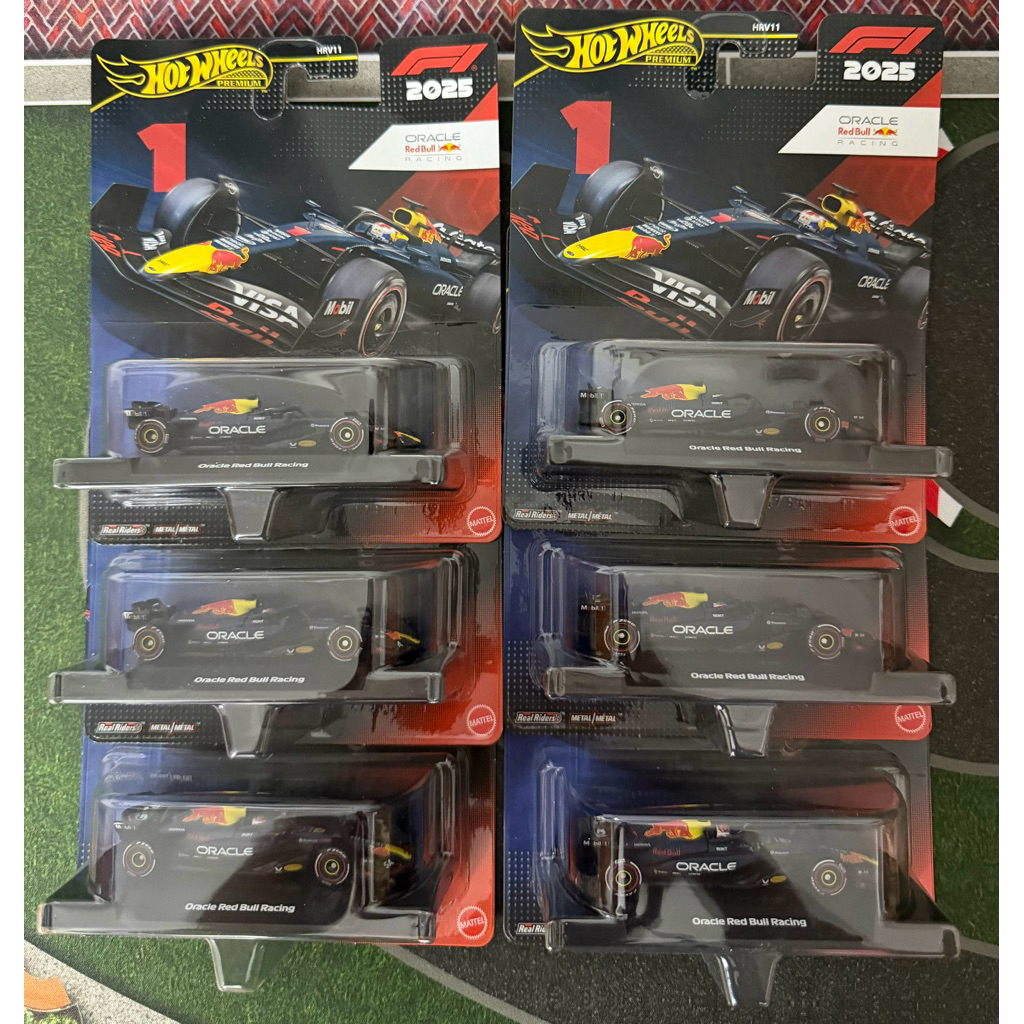 Xe mô hình Hot Wheels F1 Premium 2025 các loại full card