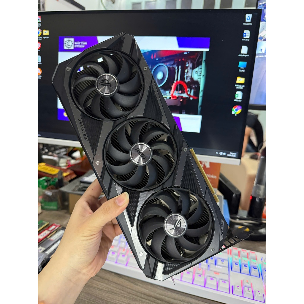 VGA Asus ROG STRIX GeForce RTX 3060 12GB