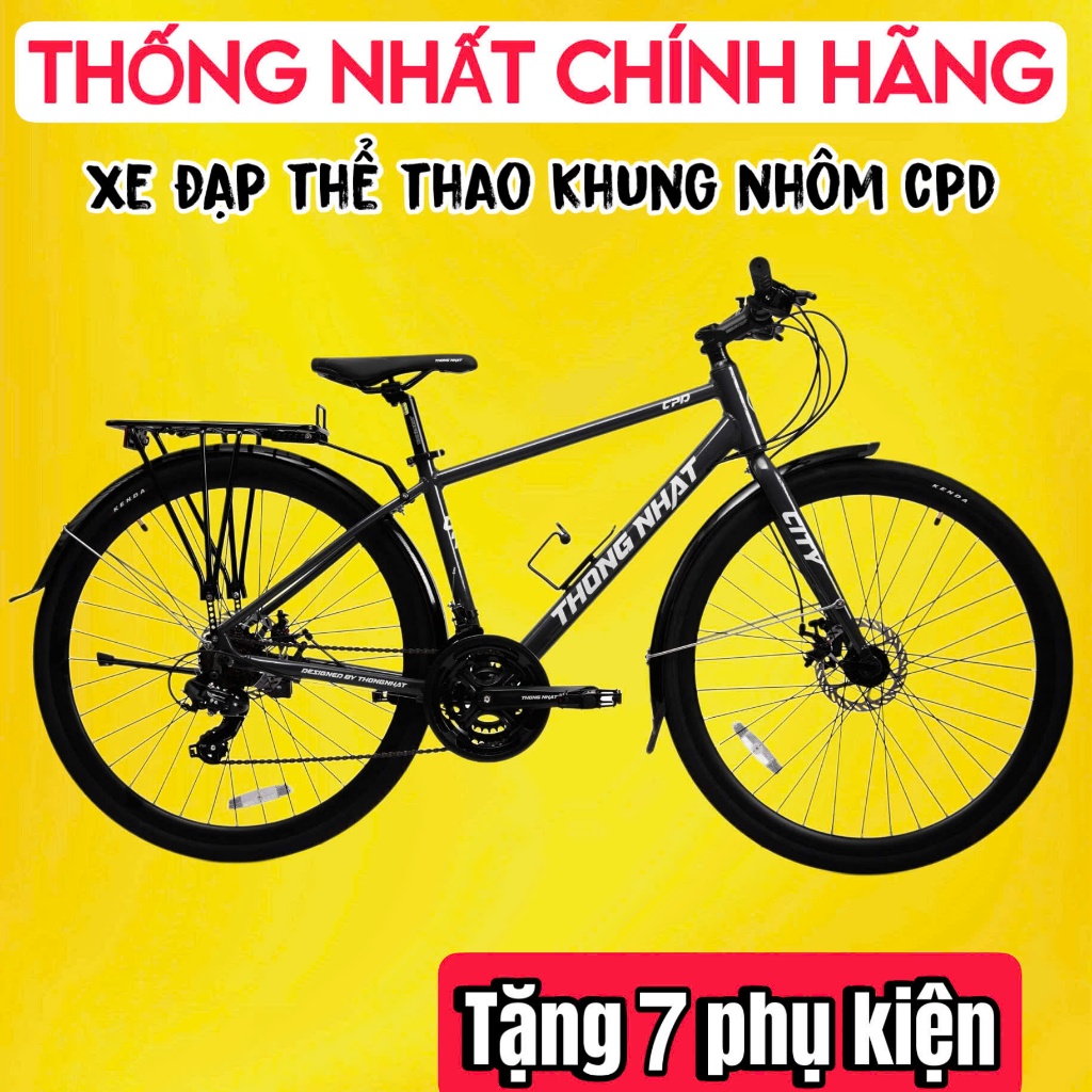Xe đạp đường phố Thống Nhất CPD 700C khung nhôm cao cấp