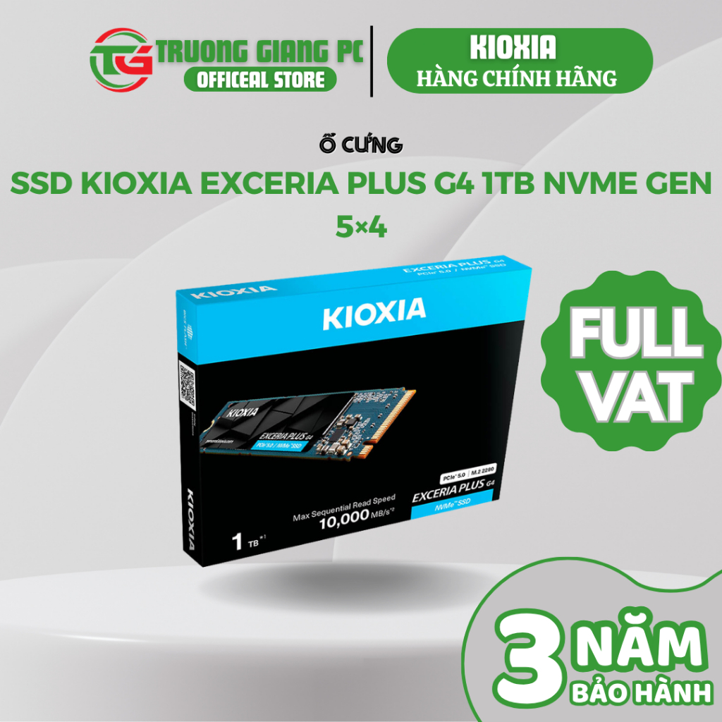 [SẢN PHẨM FULL VAT] Ổ Cứng SSD Lexar NM990 1TB M.2 2280 NVMe PCIe Gen5 x4 - BẢO HÀNH CHÍNH HÃNG 36 T