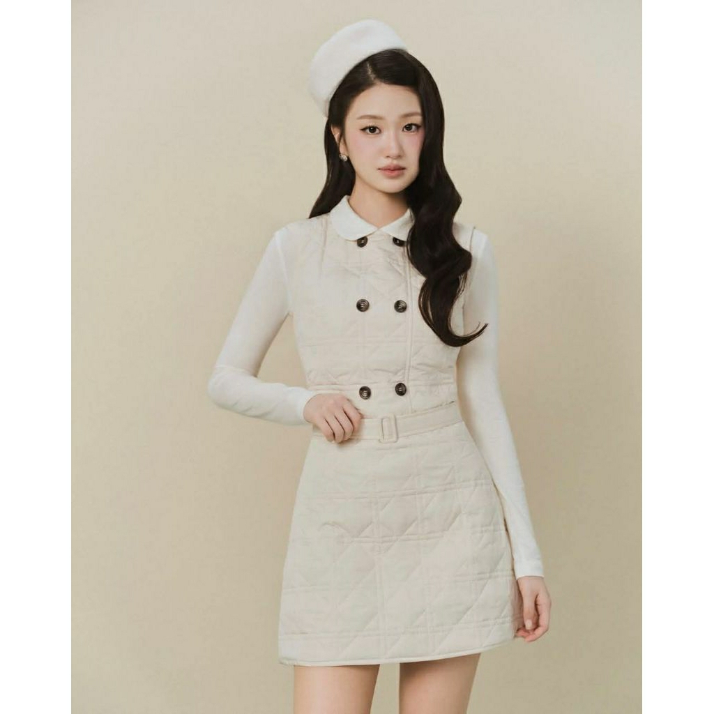 Joie Des Roses - Váy liền không tay dáng chữ A phối đai Meca Dress size M new tag (ko kèm áo giữ nhi