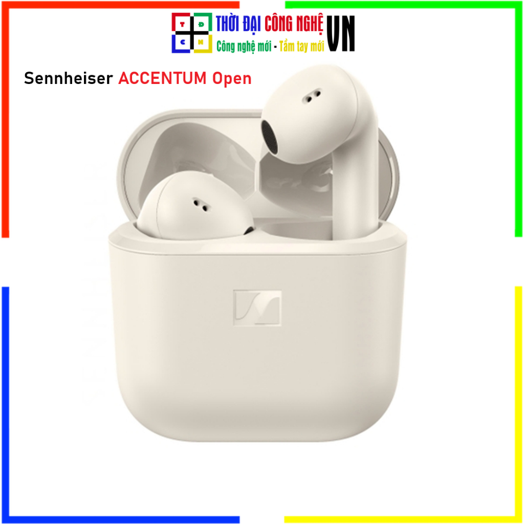 Tai nghe Sennheiser ACCENTUM Open TWS | Open-Ear Thể Thao - Pin 26H - Bảo Hành 12 Tháng PGI Chính Hã