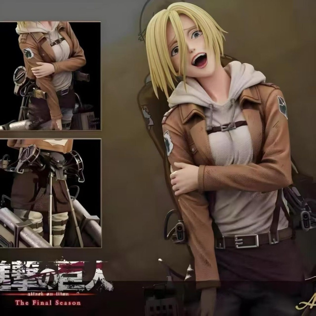 Mô Hình Annie Leonhart - Attack On Titan - Cao 20cm - Trang Bị Cơ Động 3D Siêu Sắc Nét Full Box