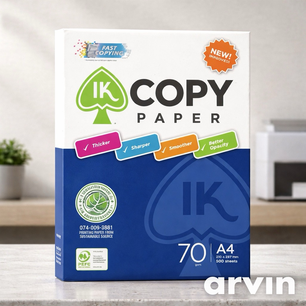 GIẤY IN IK COPY A4 70GSM