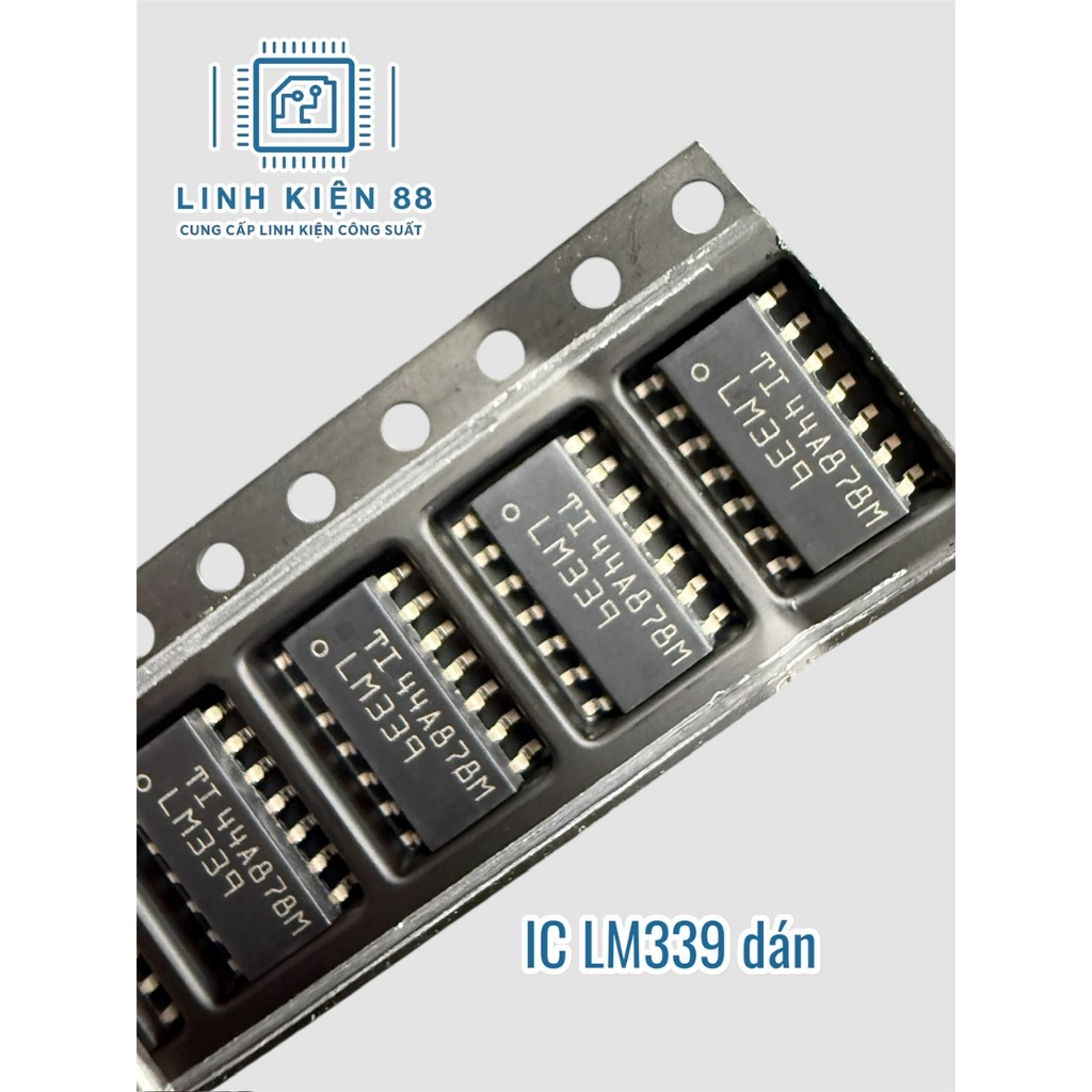5 hoặc 10 con LM339 339 dán Sop-14 mới  hãng TI