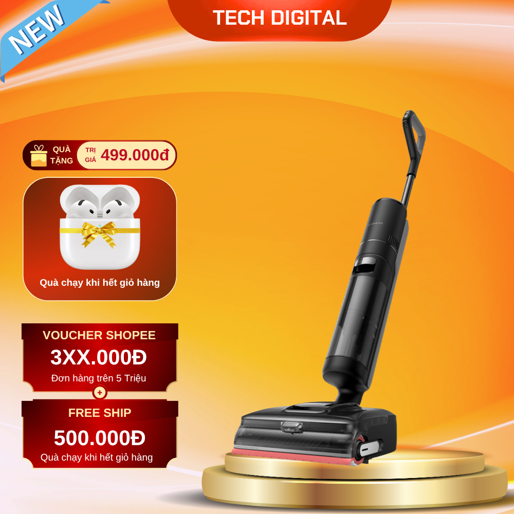 Dreame H15 Pro Heat | H15 Pro FoamWash | H16 Pro Steam Máy Hút Bụi Lau Sàn - Bản Quốc Tế