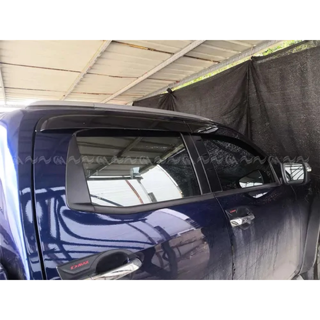 ] Vè Che Mưa Isuzu DMax Đời 2021 - 2025 - Nhựa ABS Cao Cấp, Viền Tinh Tế