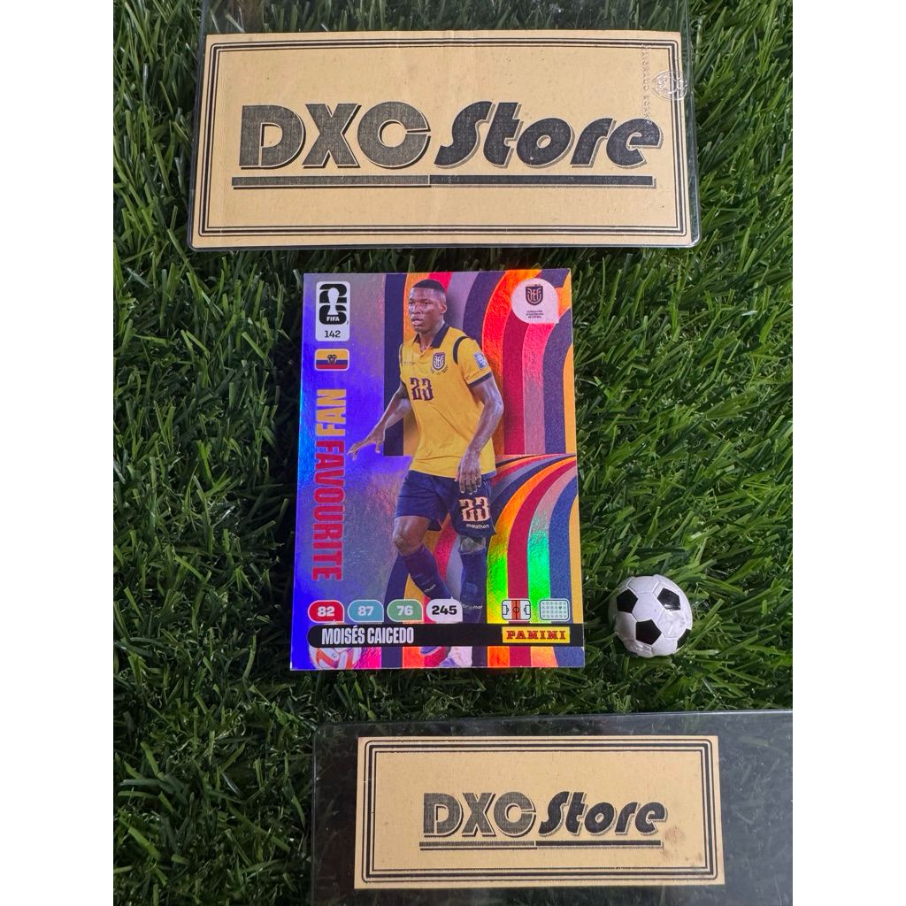 [ CHÍNH HÃNG ] - FAN FAVOURITE - PANINI ADRENALYN XL WORLD CUP 2026 - MOISES CAICEDO (ECUADOR)