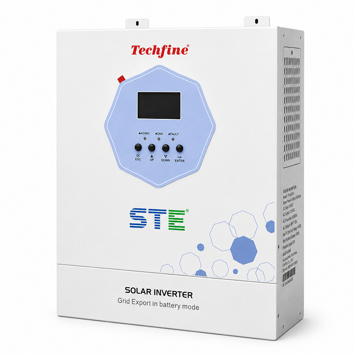 Biến tần Hybrid Hòa Lưới & Lưu Trữ Bám Tải Solar Inverter STE-3600CT-EU 3.6KW – MPPT 120A, PV 500VDC