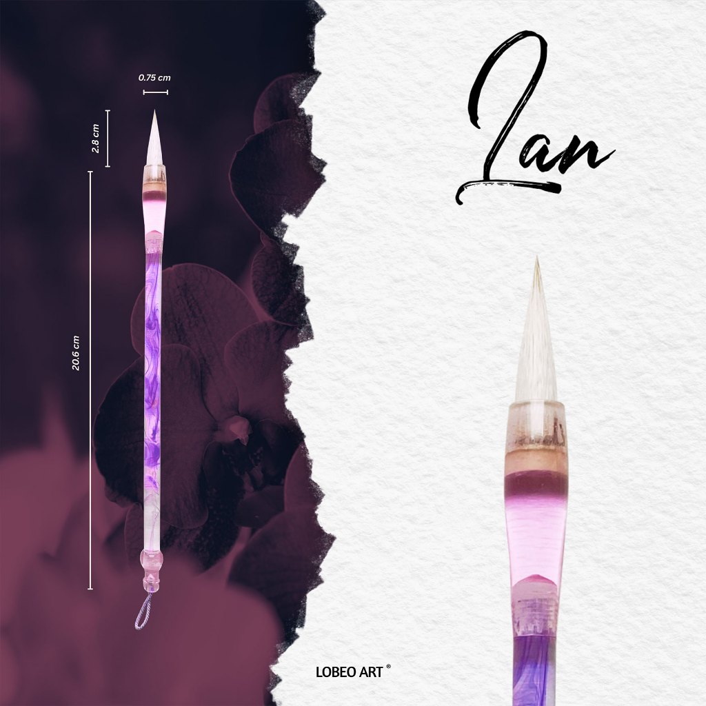 [LOBEO] Cọ vẽ thư pháp Lobeo - Lan