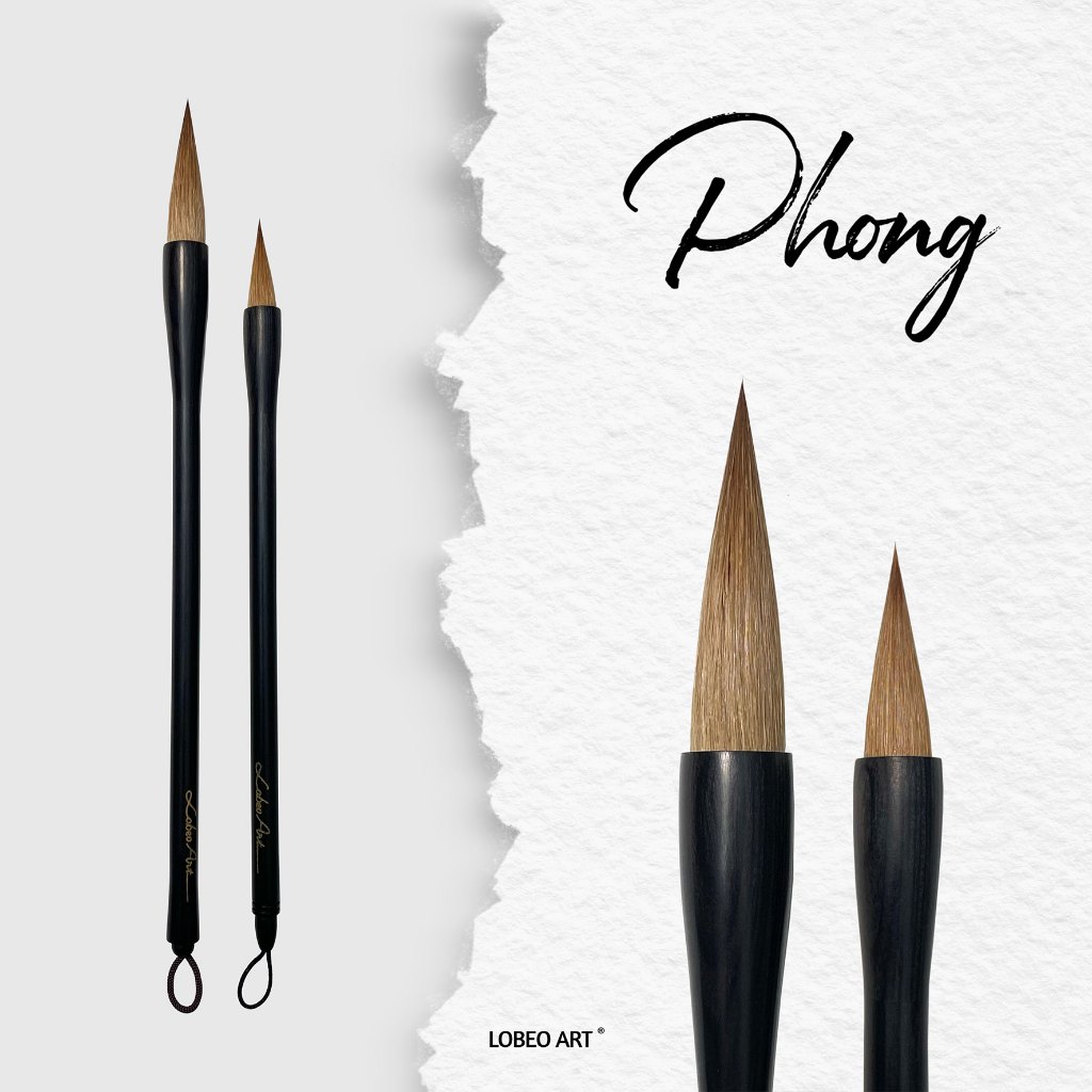 [LOBEO] Cọ vẽ thư pháp Lobeo - Phong