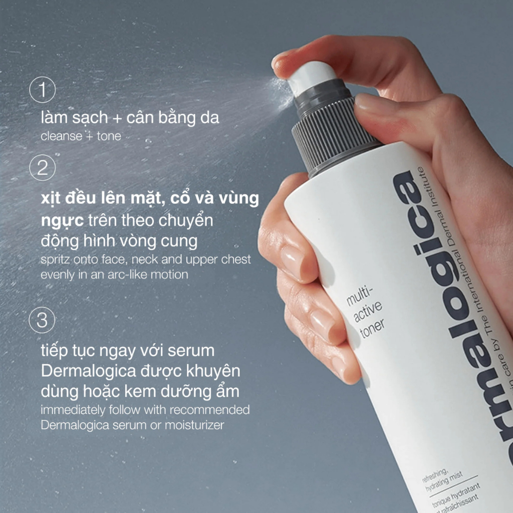 Multi active toner 250ml( nước hoa hồng)