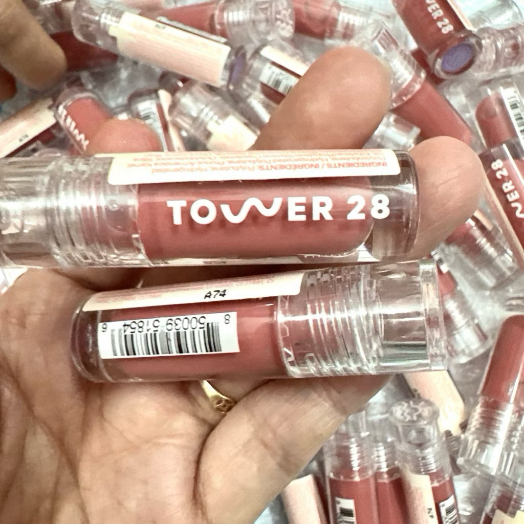 [Hàng US] Son Bóng Tower 28 Beauty ShineOn Lip Jelly Non-Sticky Gloss - Mini Pistachio 1.36ml