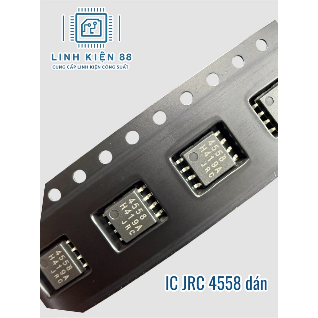 5 con NJM4558D JRC4558 4558 dán Sop-8 mới hãng JRC