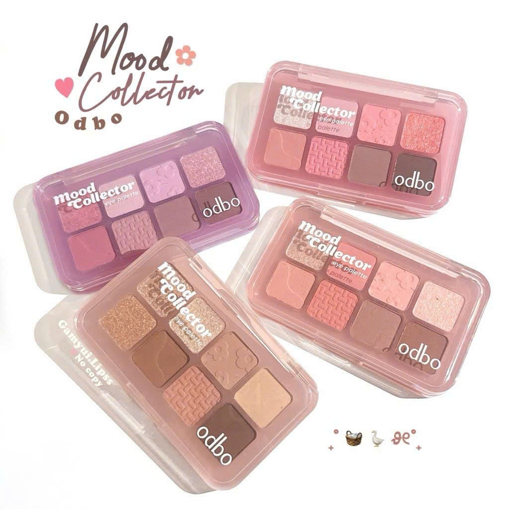 [AUTH THÁI] OD2030 – ODBO Mood Collector Eye Palette | Bảng mắt 8 ô tiện lợi dễ dùng cho mọi hoàn cả