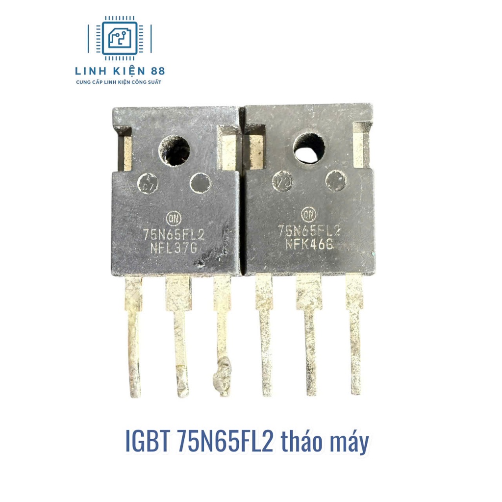 2 con 75N65FL2 75N65 75A 650V To-247 tháo máy