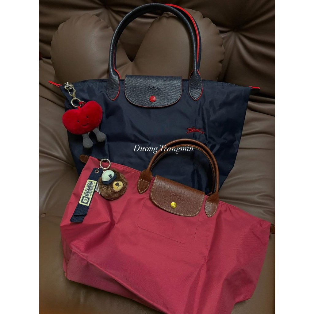 Auth -  Túi Longchamp size M quai ngắn chuẩn chính hãng. Thanh lý ảnh thật