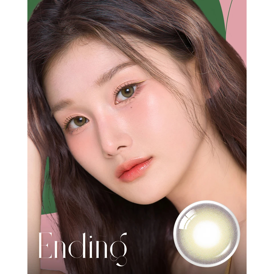 [OLENS] 1 Ngày | Kính áp tròng ENDING OLIVE chính hãng - 1 cặp