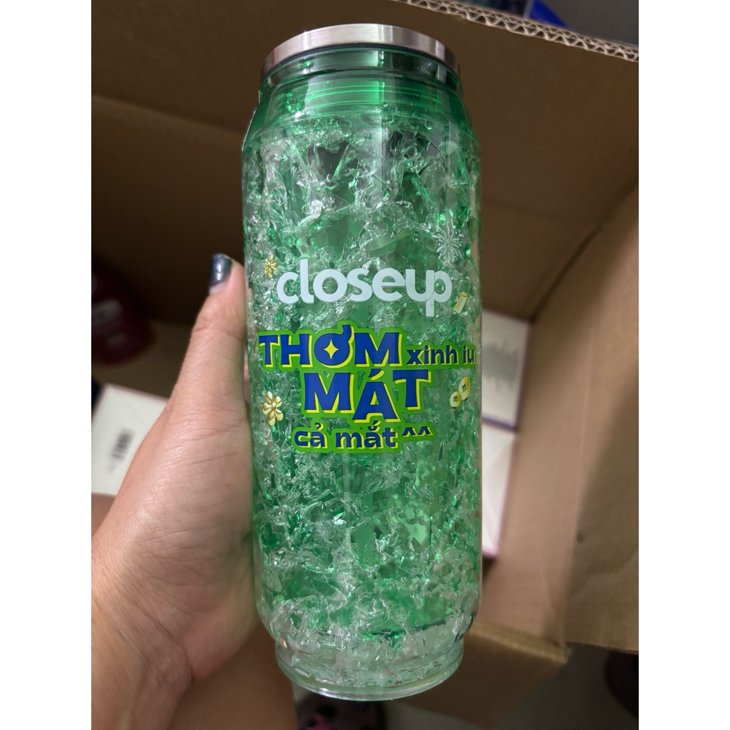 Ly nhựa closeup 450ml/ 600ml