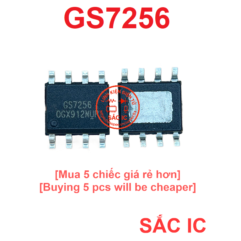 [G69] GS7256 7256 ic nguồn trên bo mạch - Mới nguyên bản - Original NEW