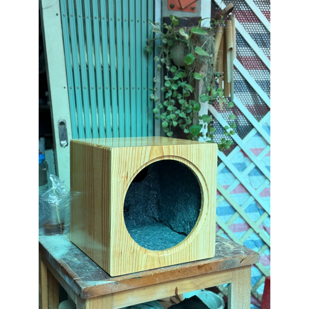 Vỏ box thùng loa sub 16 20 25 30 bằng gỗ thông diy, đặt theo yêu cầu