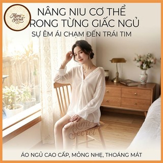 Áo Sơ Mi Ngủ Voan 5015