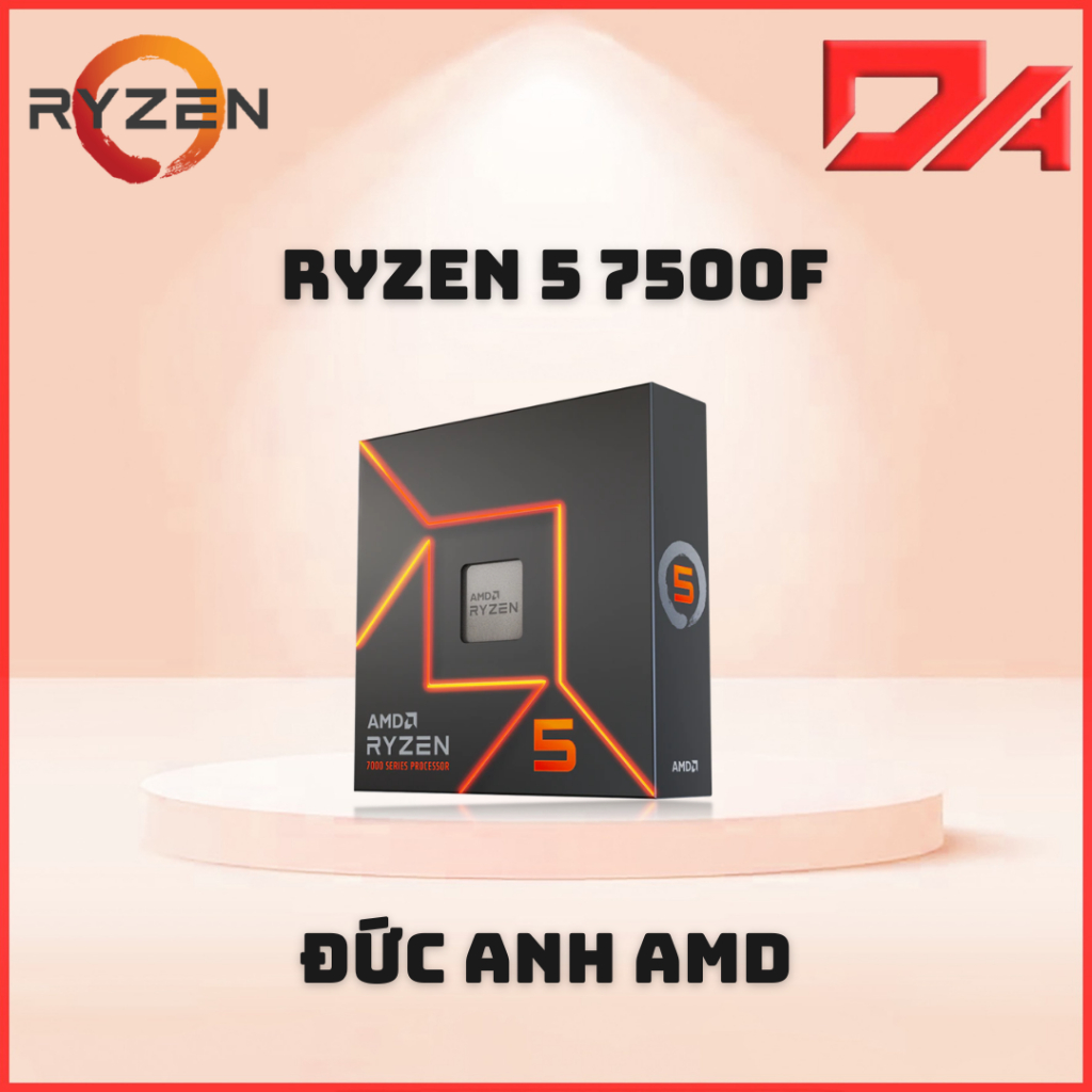 [ĐỨC ANH PC] CPU AMD RYZEN 7500F - 7700 - 9700X - 7800X3D - BẢO HÀNH 36 THÁNG