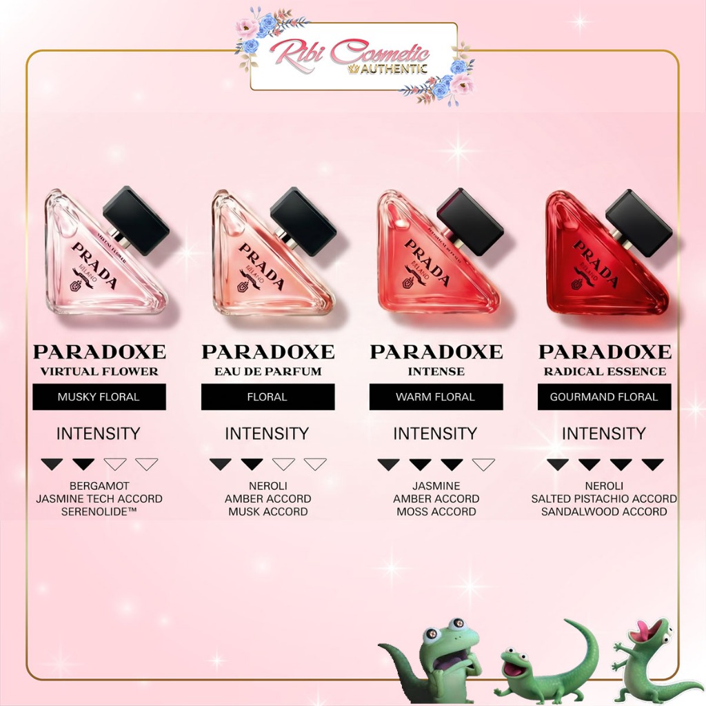 Tổng hợp Paradoxe EDP | Paradoxe Intense | Paradoxe Radical Essence Nước hoa nữ ngọt ngào