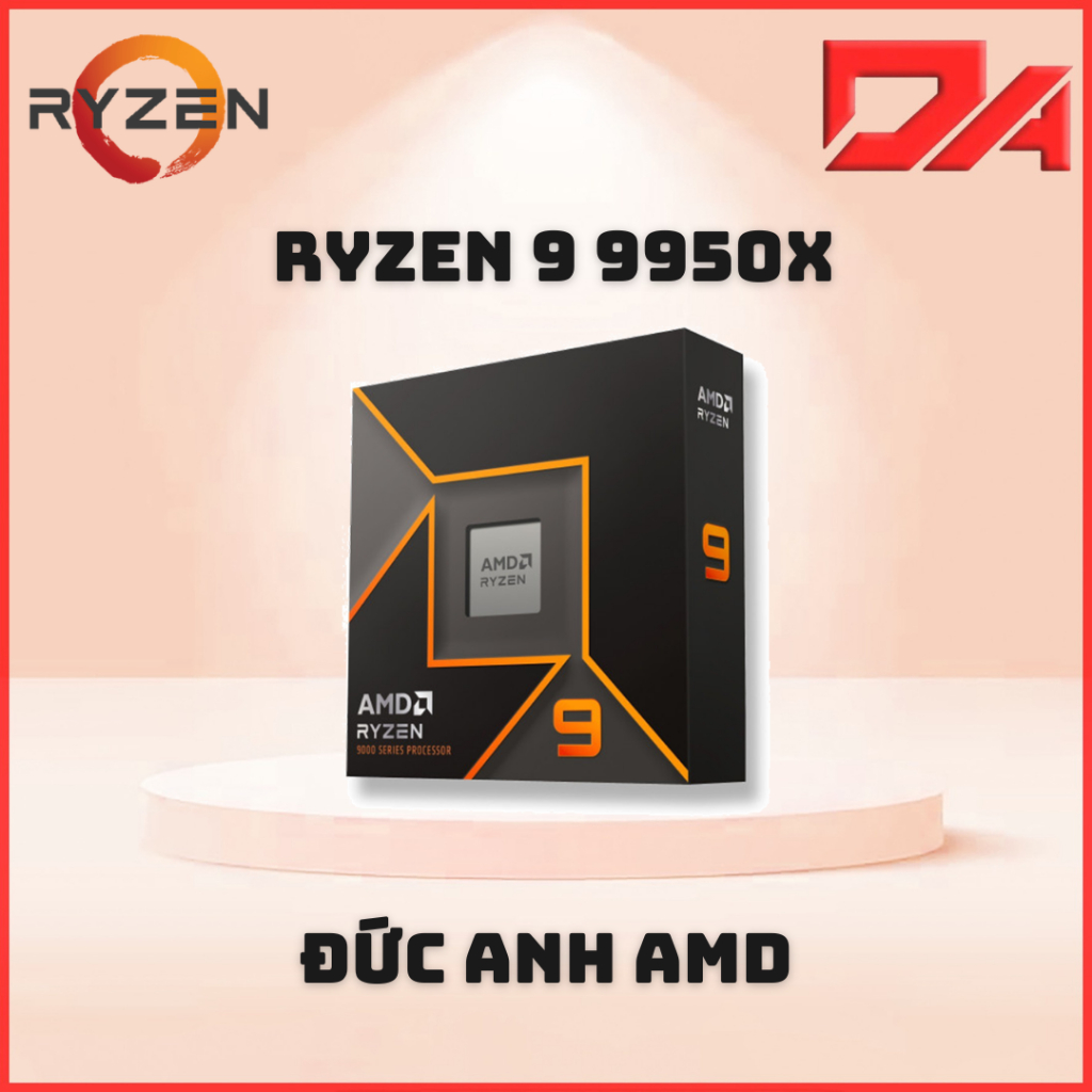 [ĐỨC ANH PC] CPU AMD RYZEN 9 7900X 7950X 9900X 9950X - BẢO HÀNH 36 THÁNG
