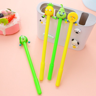 Set 10 Bút trái bơ bút nước hoa quả bút nước học sinh bút gel ngòi thay thế bút nước học sinh ngộ nghĩnh bút văn phòng