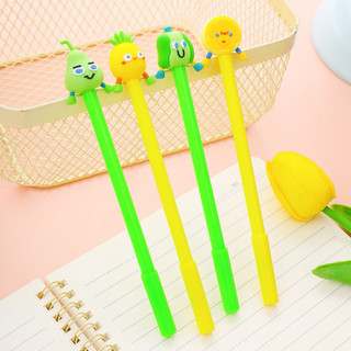 Set 10 Bút trái bơ bút nước hoa quả bút nước học sinh bút gel ngòi thay thế bút nước học sinh ngộ nghĩnh bút văn phòng