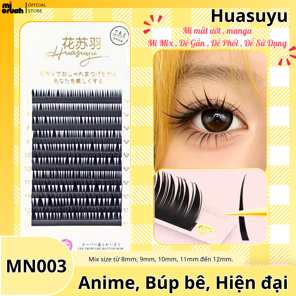 [ MI MIX ] MN003 , Chuyên Mix Mi Theo Phong Cách Truyện Tranh , Mi Dưới , Mi Đơn , Mi Douyin , Mi Mắ