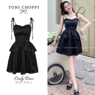 TONI CHOPPI Váy CINDY (Giảm sâu ngưng mẫu) váy 2 dây tùng tầng
