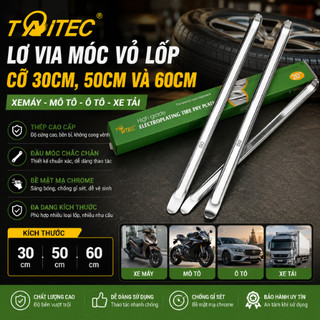 Cây nậy lốp, lơ via móc lốp loại 30cm, 50cm và 60cm cho xe máy, motor, ô tô, xe tải - Chất lượng cao / 1 cây lẻ