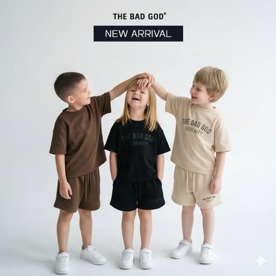 Set Quần Áo Trẻ Em Hè Thu The Bad God Serenity Bold Kid cho bé (1-6 tuổi)