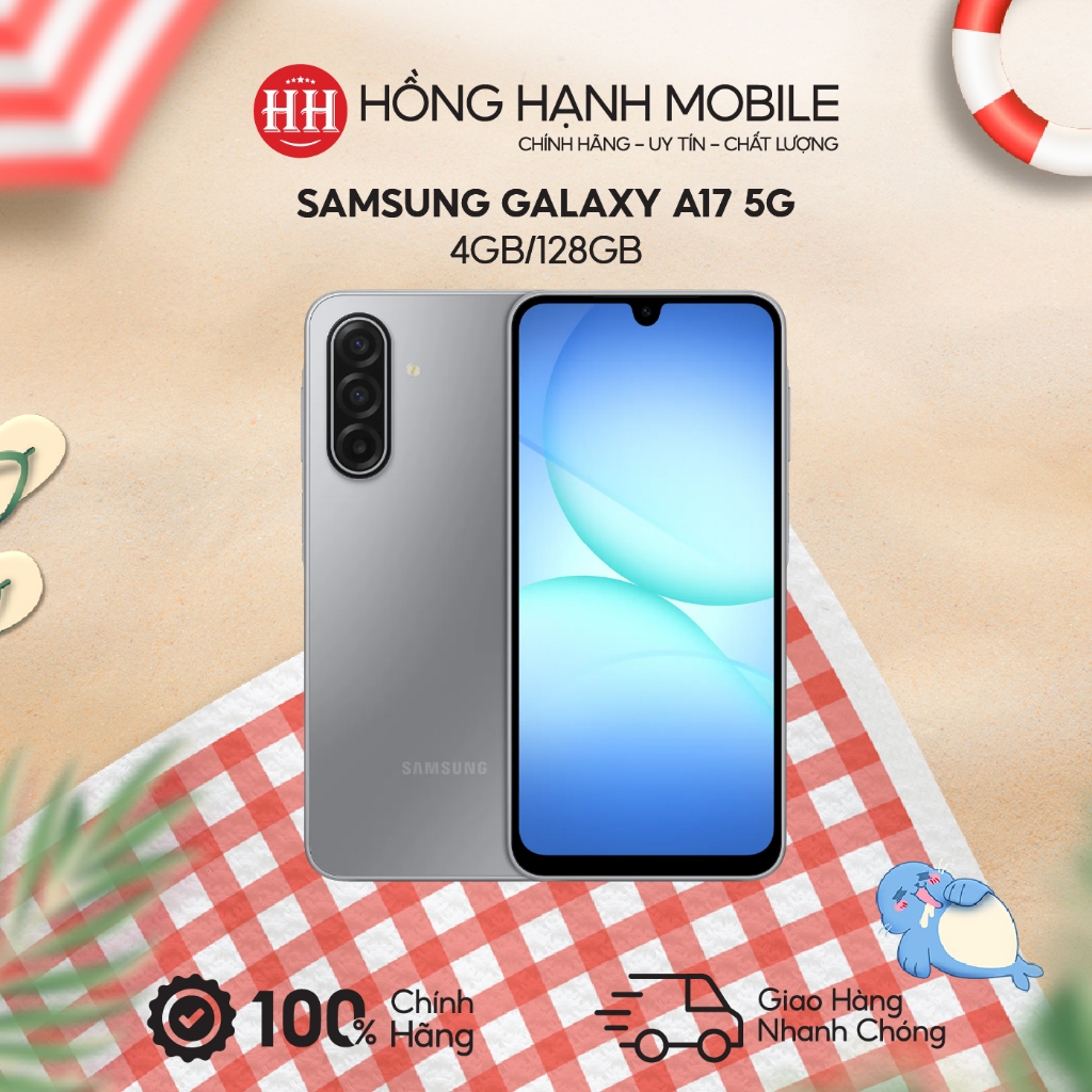 Điện Thoại Samsung Galaxy A17 5G 4GB/128GB - Hàng Chính Hãng | BigBuy360 - bigbuy360.vn