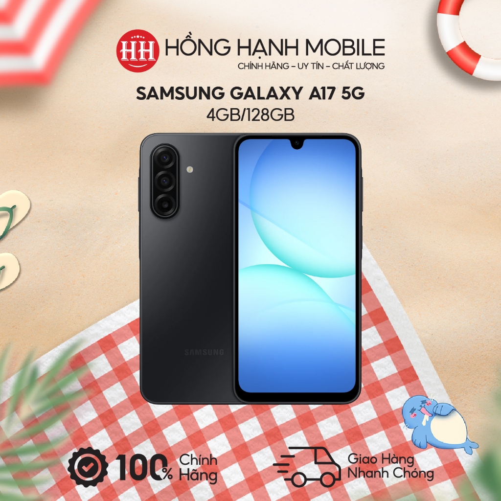 Điện Thoại Samsung Galaxy A17 5G 4GB/128GB - Hàng Chính Hãng | BigBuy360 - bigbuy360.vn