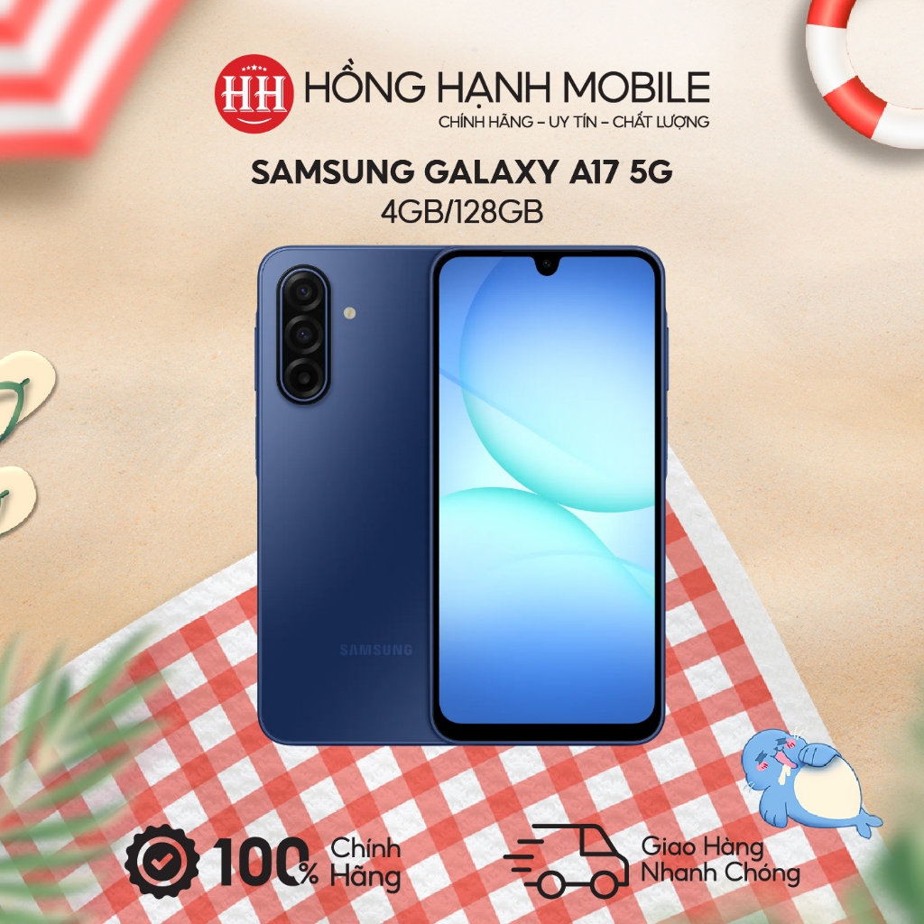 Điện Thoại Samsung Galaxy A17 5G 4GB/128GB - Hàng Chính Hãng | BigBuy360 - bigbuy360.vn