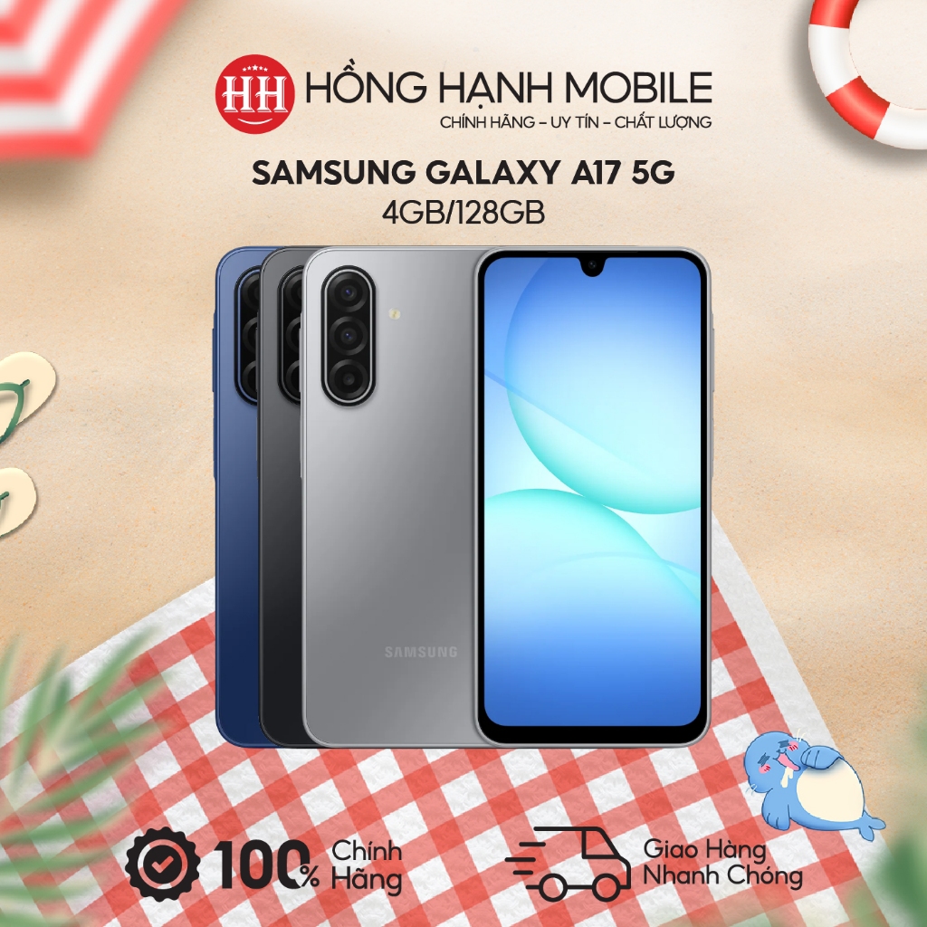 Điện Thoại Samsung Galaxy A17 5G 4GB/128GB - Hàng Chính Hãng | BigBuy360 - bigbuy360.vn