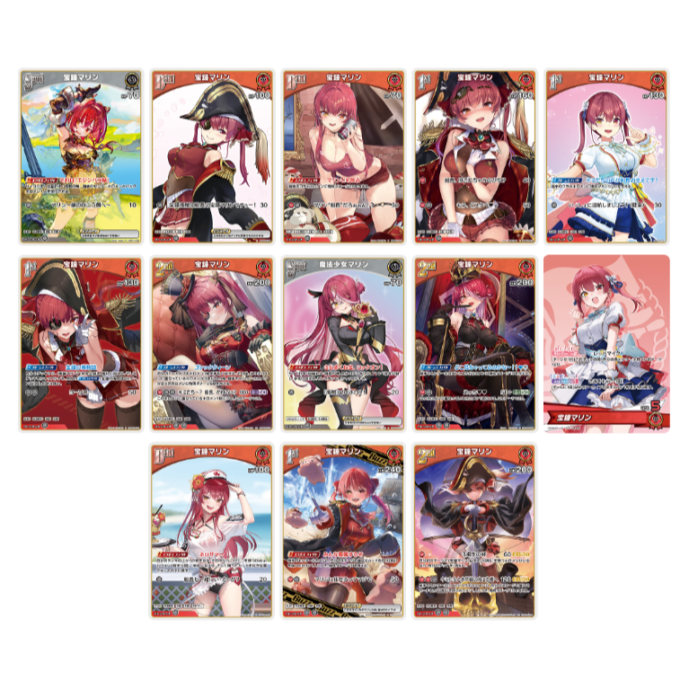 [Chính hãng] Thẻ bài Hololive Official Card Game OCG Houshou Marine